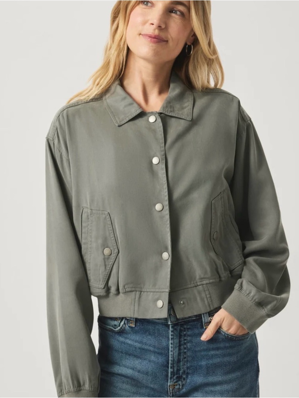 Splendid Ramona jacket med olive green
